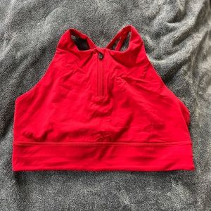 Lululemon Energy High-Neck Long-Line Zip-Front Bra